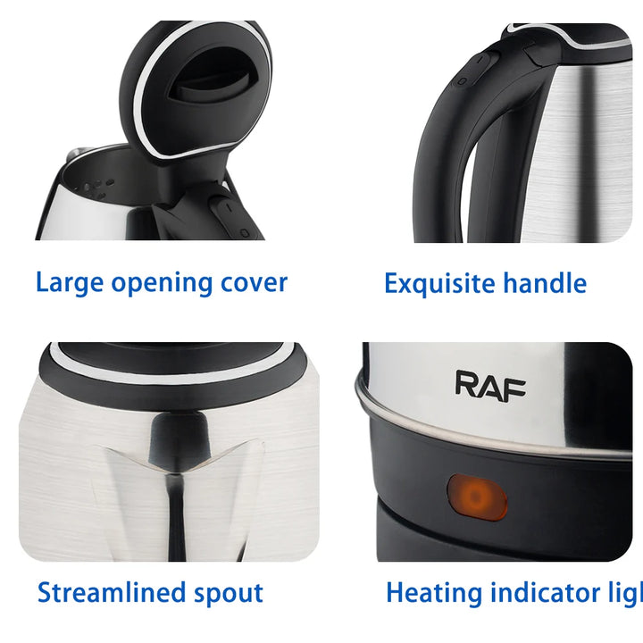 RapidHeat Electric Kettle 2L 1500W