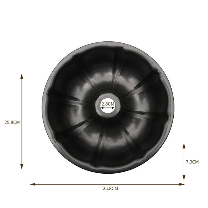 EliteBake Premium Bundt Pan Carbon Steel