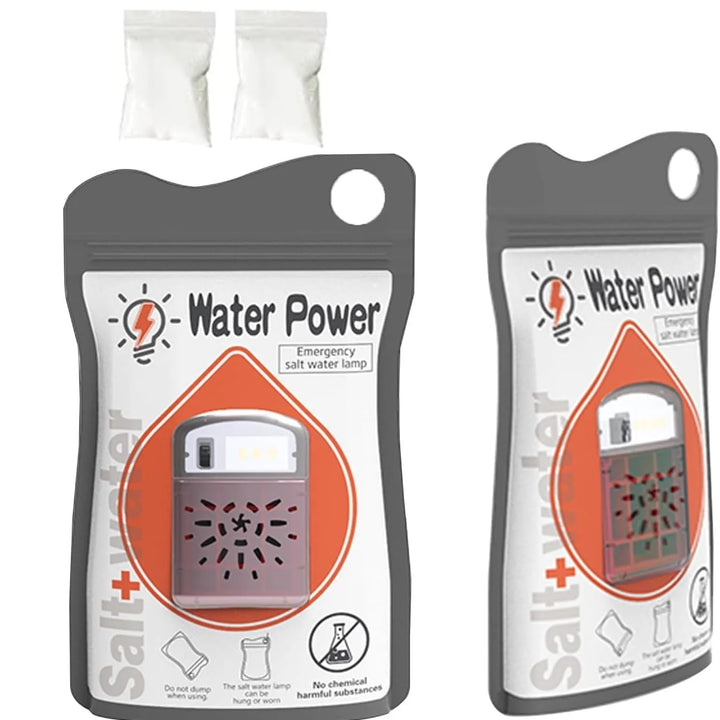 emergency lamp Portable Salt water /No Battery with Lifetime 120 hourss